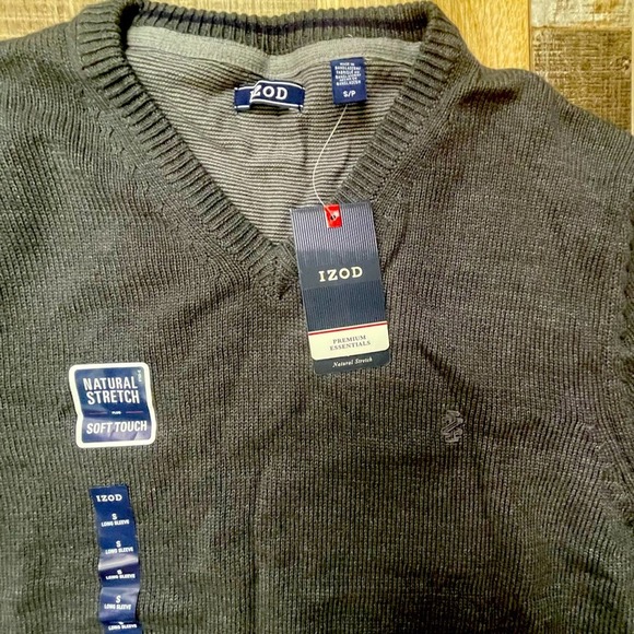 IZOD V-neck Sweater - Picture 2 of 5